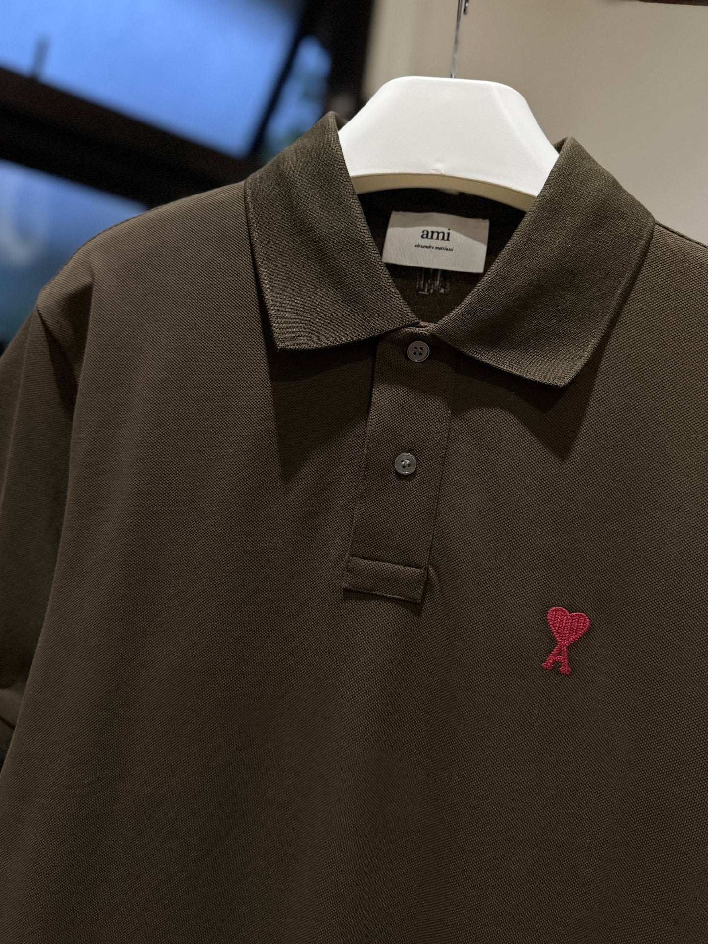 AMI de Coeur Polo Shirt (Coffee)