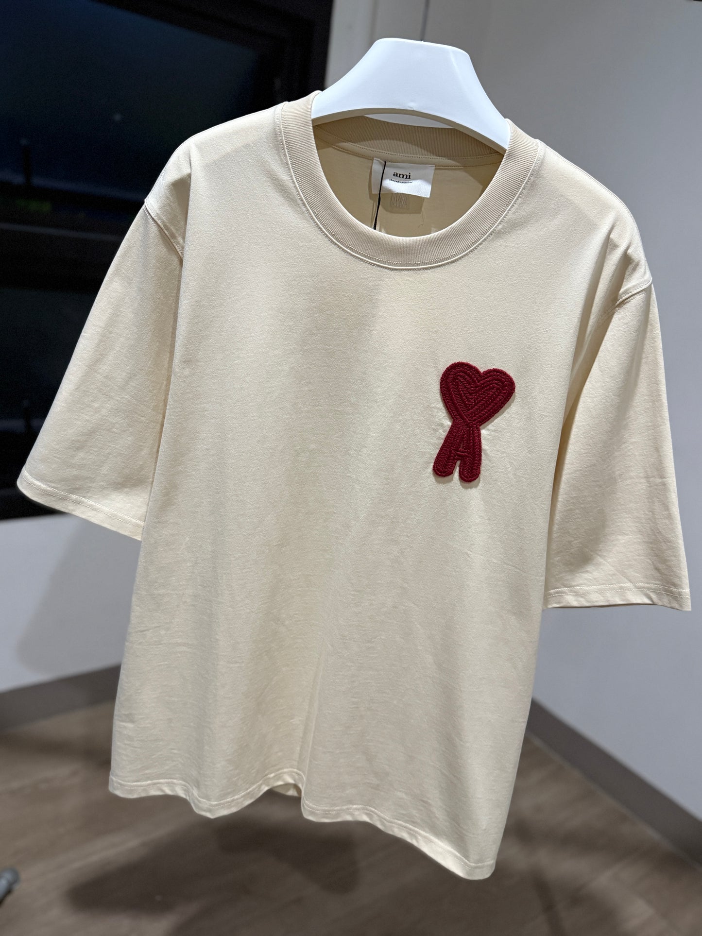 AMI de Coeur Patch T-Shirt (Neutral/Oversized)