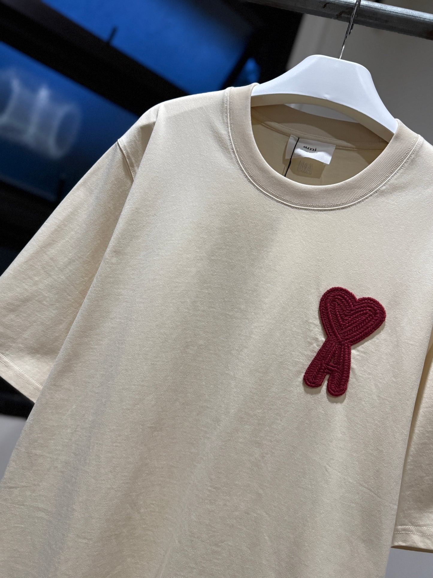 AMI de Coeur Patch T-Shirt (Neutral/Oversized)