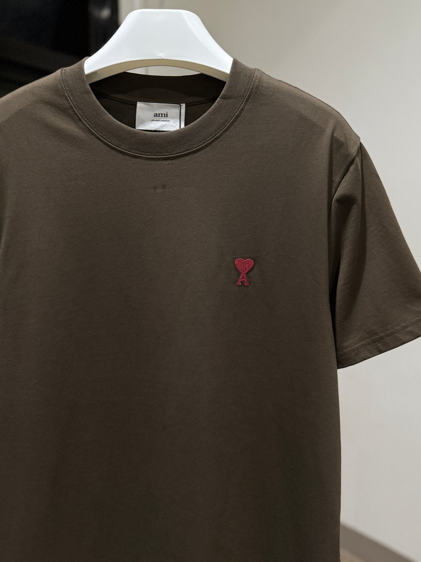 AMI Paris T-Shirt (Coffee/Reg)