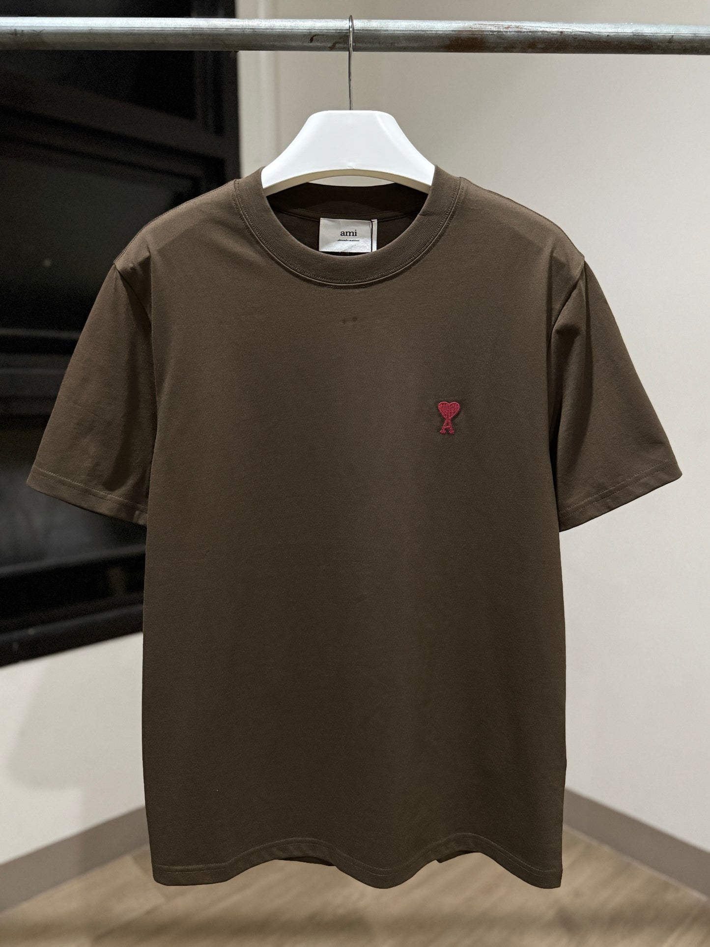 AMI Paris T-Shirt (Coffee/Reg)
