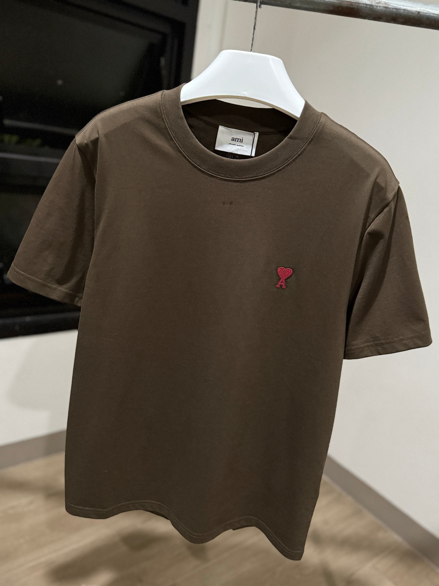 AMI Paris T-Shirt (Coffee/Reg)