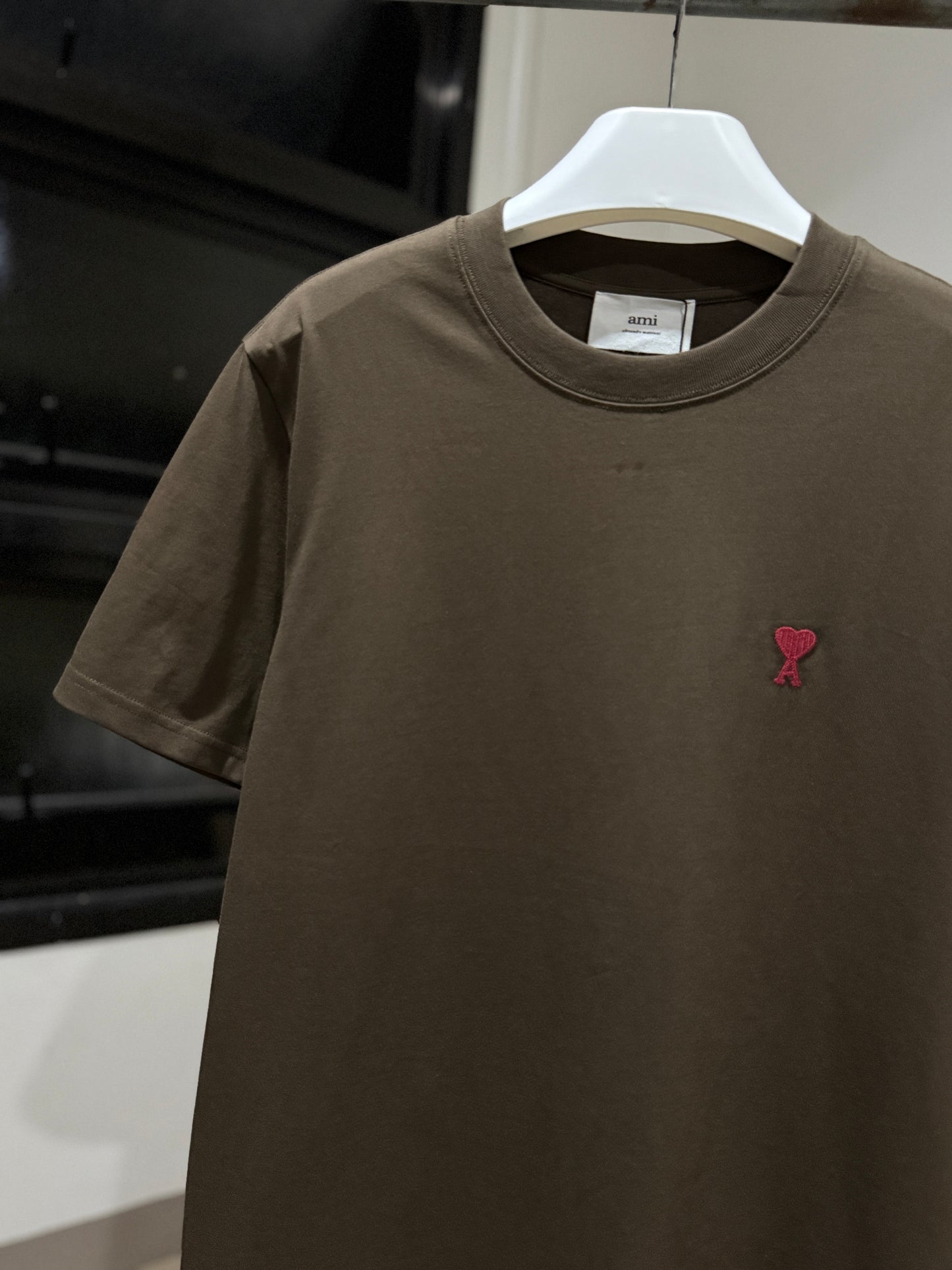 AMI Paris T-Shirt (Coffee/Reg)