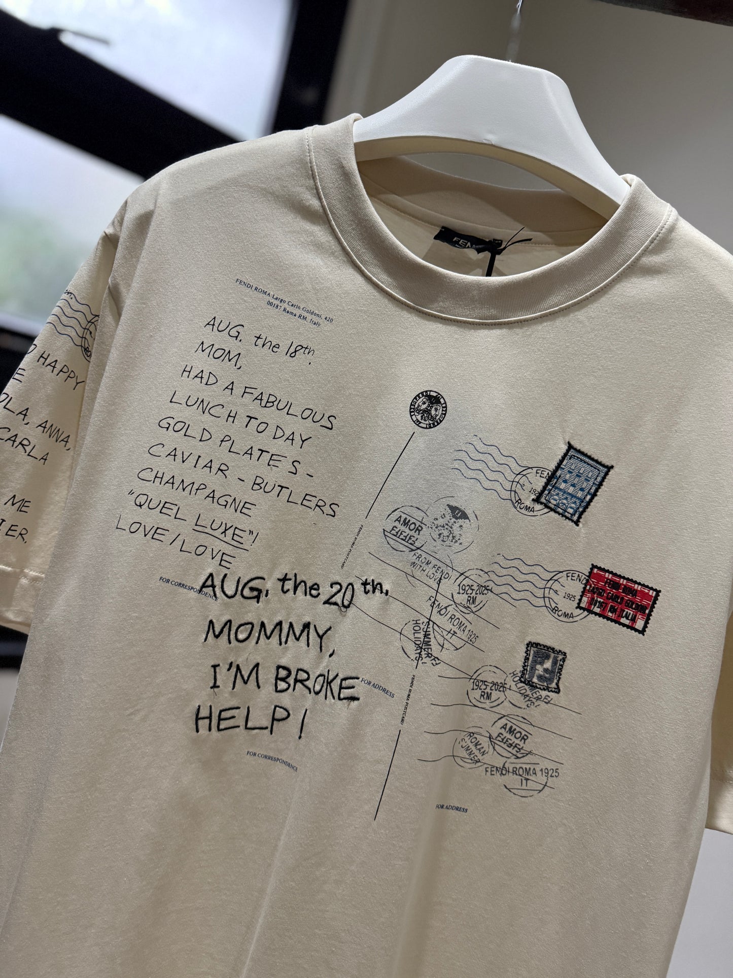 Fendi Cotton T-Shirt