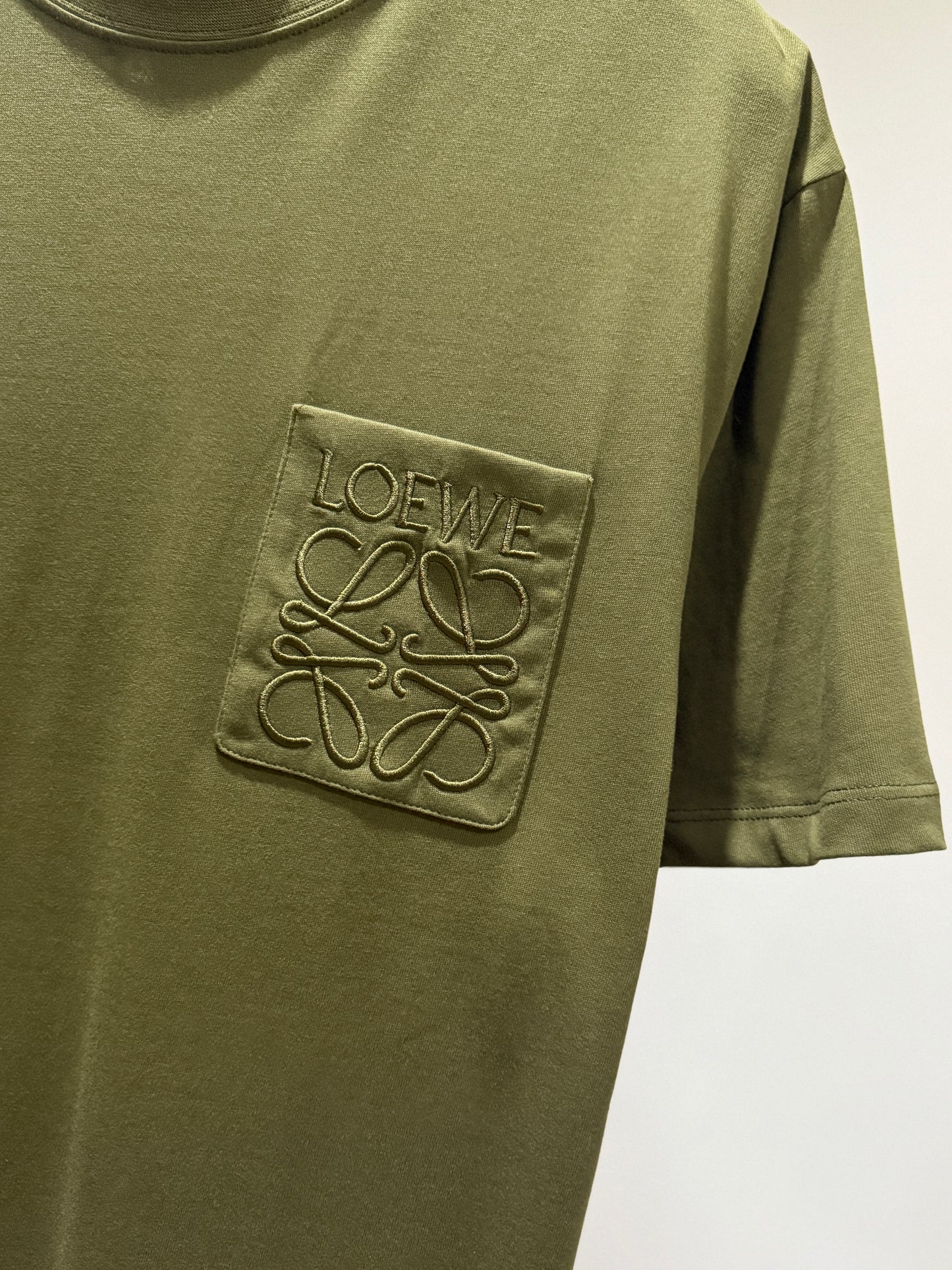 Loewe Relaxed Fit T-Shirt (Khaki Green)
