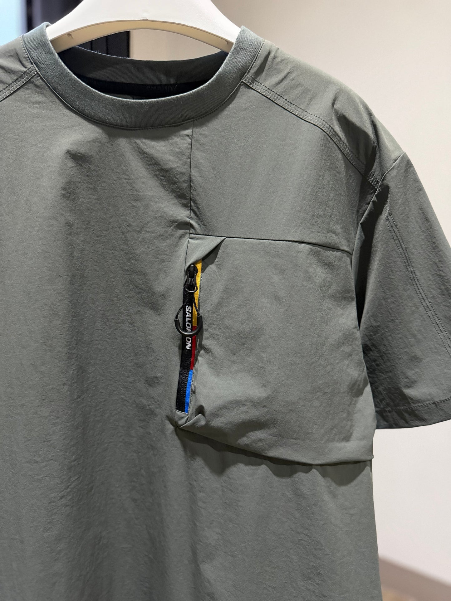 Salomon Pocket Blast Cool Touch Tee (Gray)