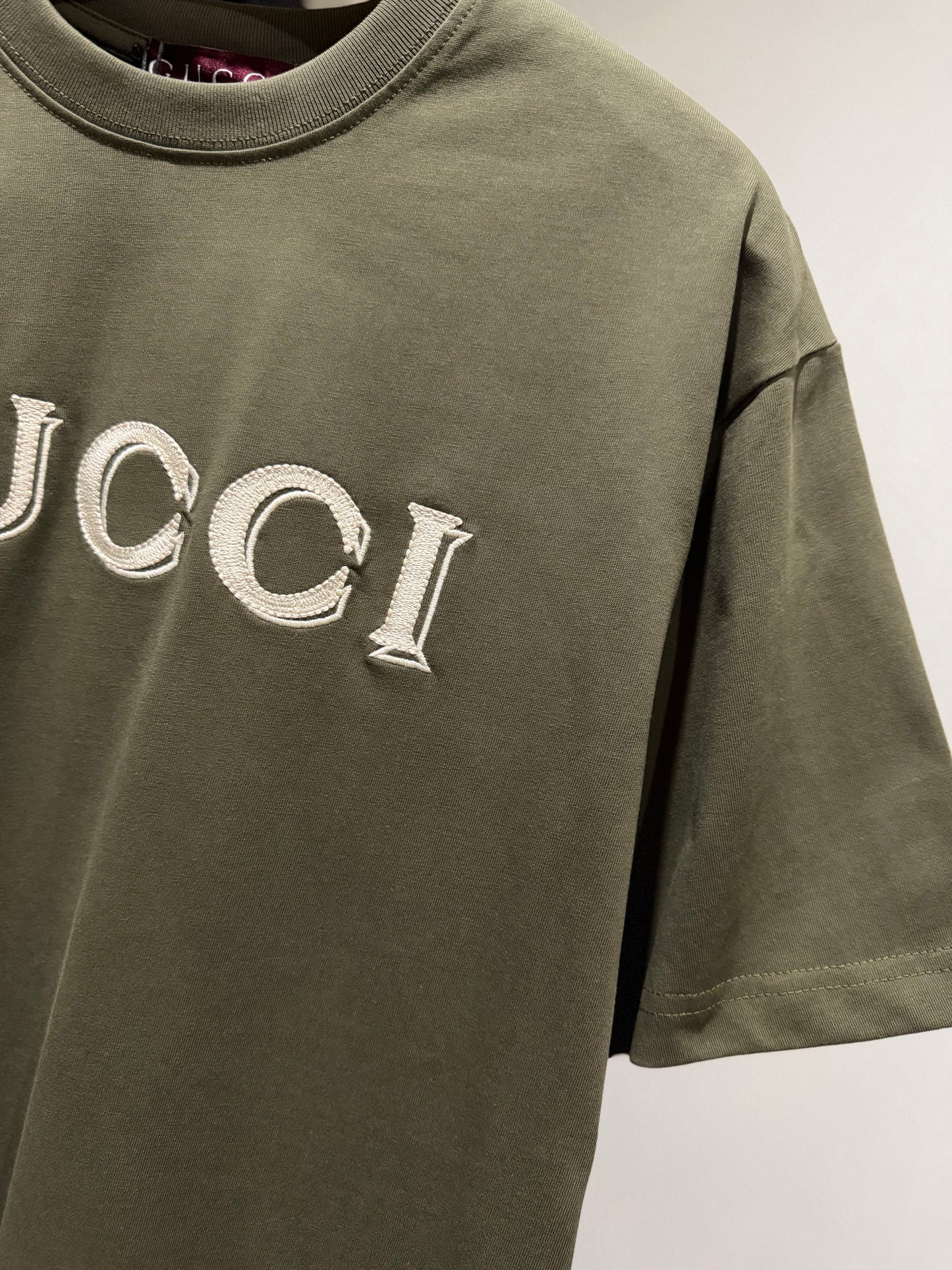 Gucci Embroidered Logo T-Shirt
