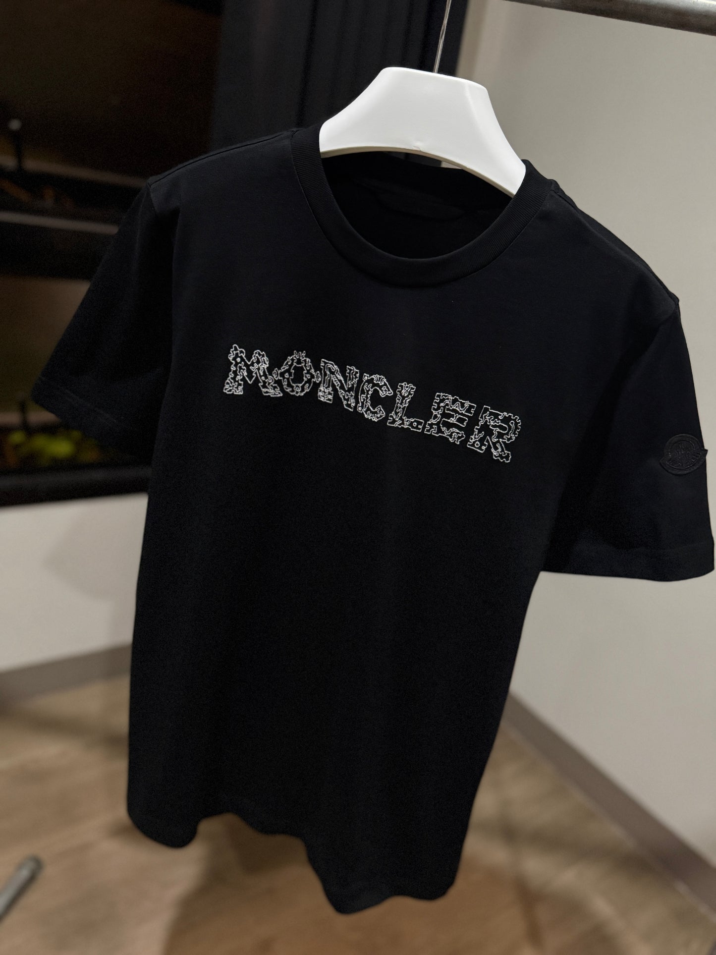 Moncler Space Embroidered T-Shirt