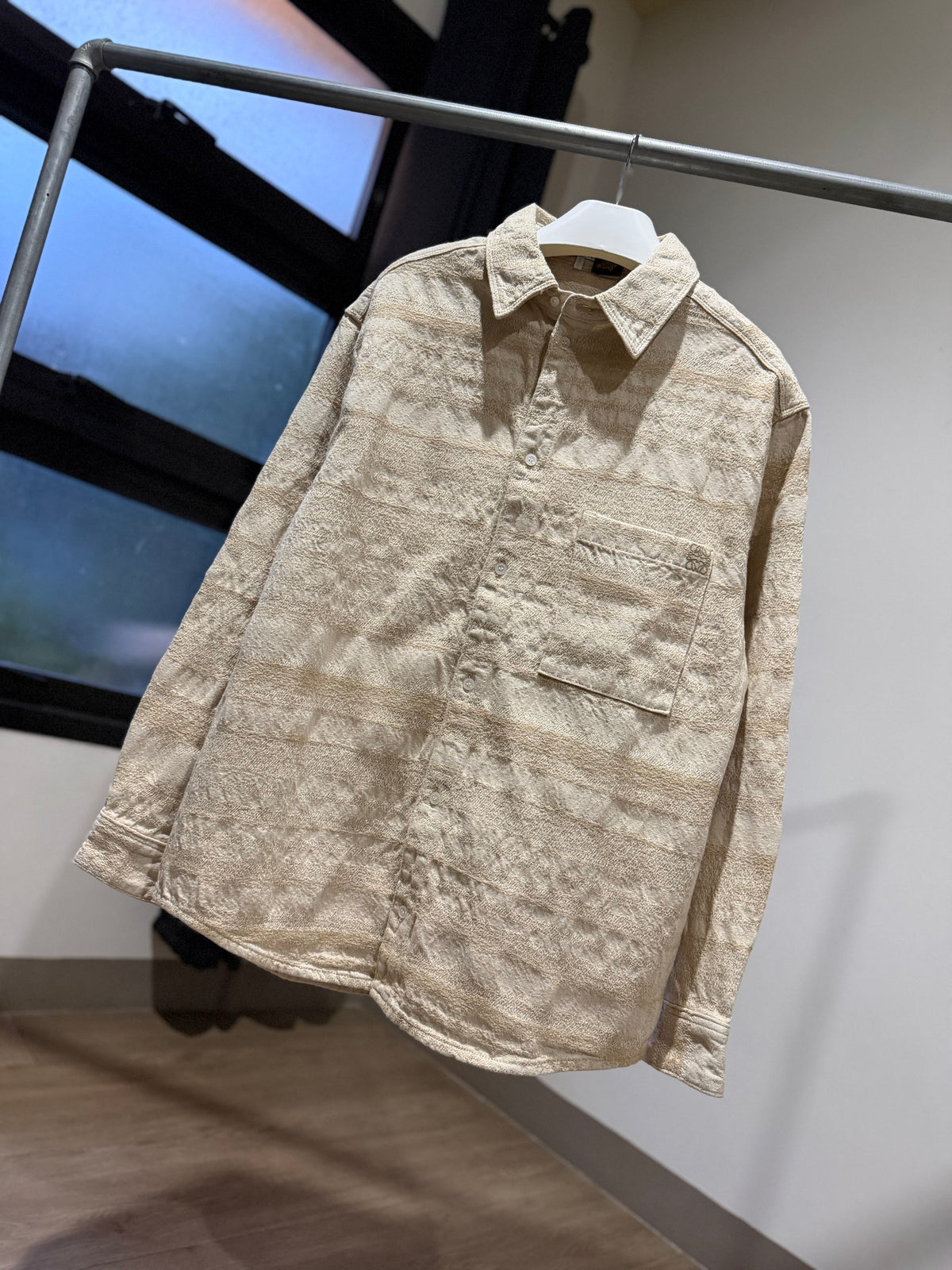 Loewe | Paula Ibiza Cotton Denim Shirt (Sand)