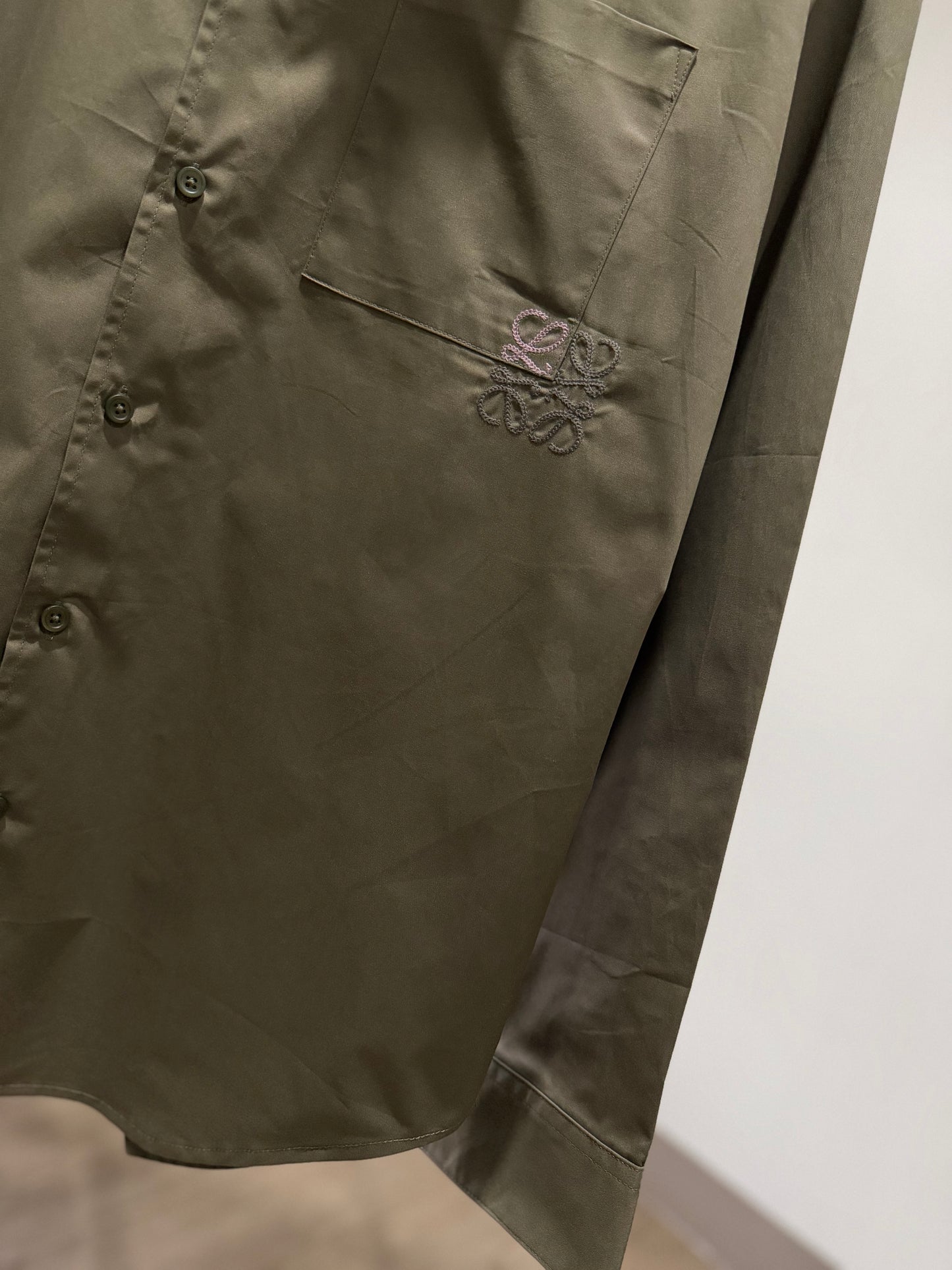 Loewe Anagram Embroidered Shirt