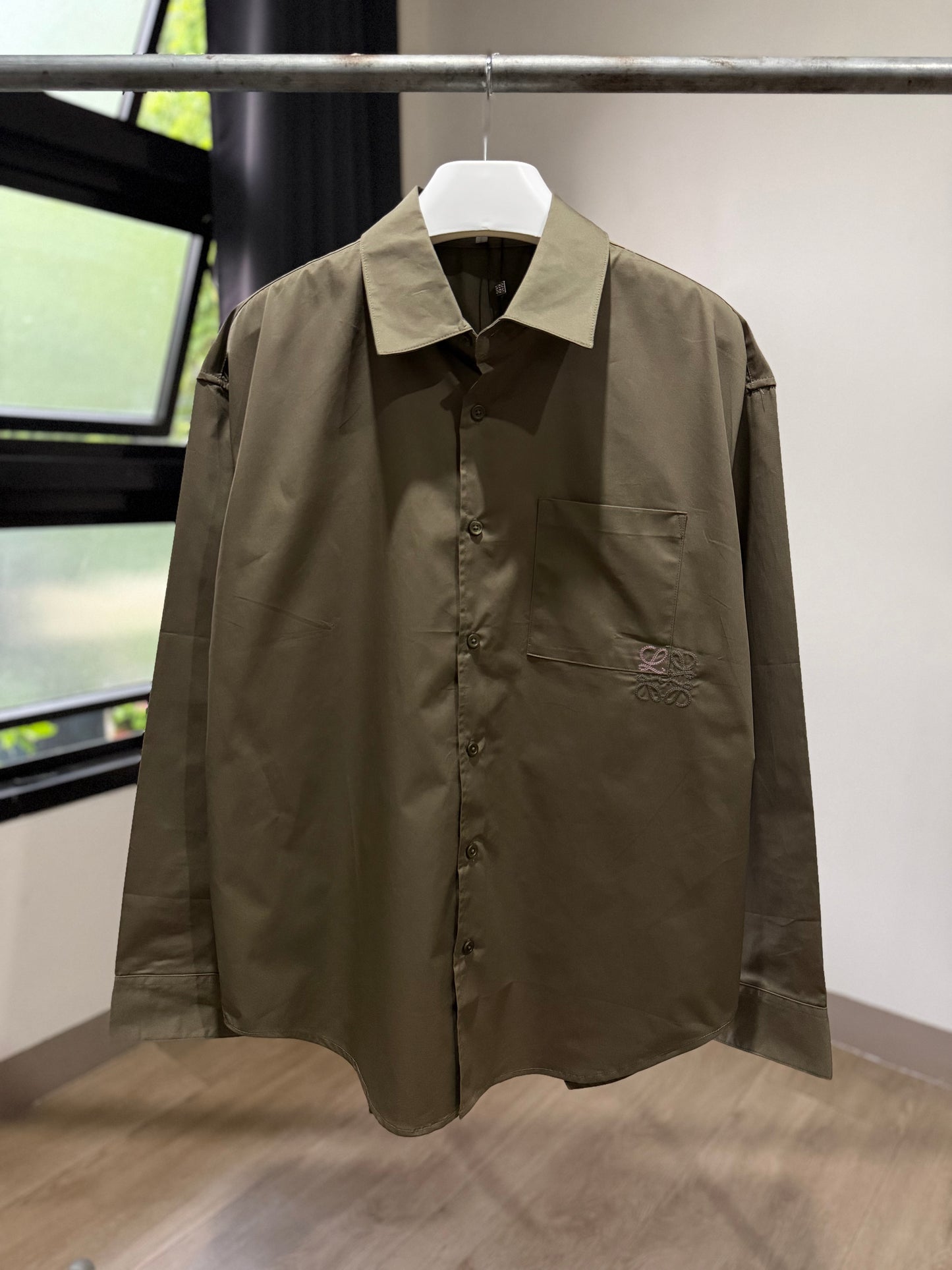 Loewe Anagram Embroidered Shirt