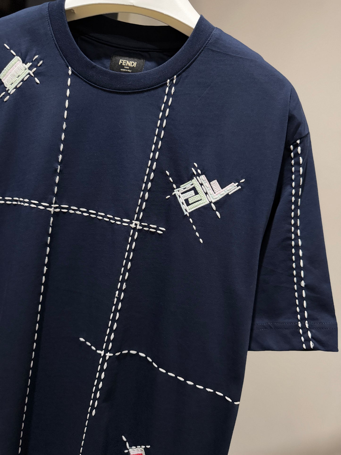Fendi T-Shirt (Dark Blue)