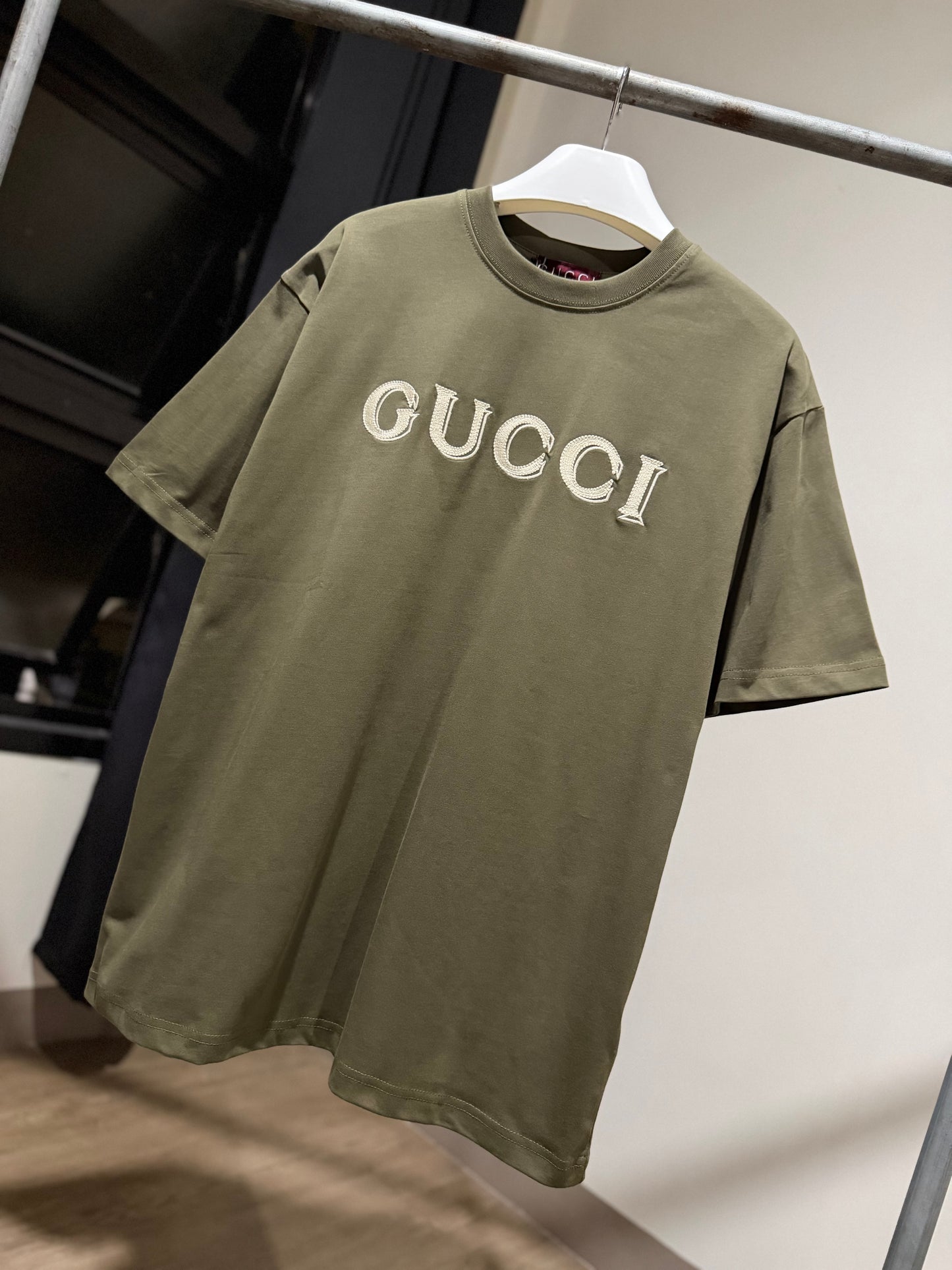 Gucci Embroidered Logo T-Shirt