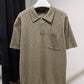 Louis Vuitton Pointelle Polo Shirt (Olive)