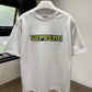 Supreme Satin Applique Tee (White)