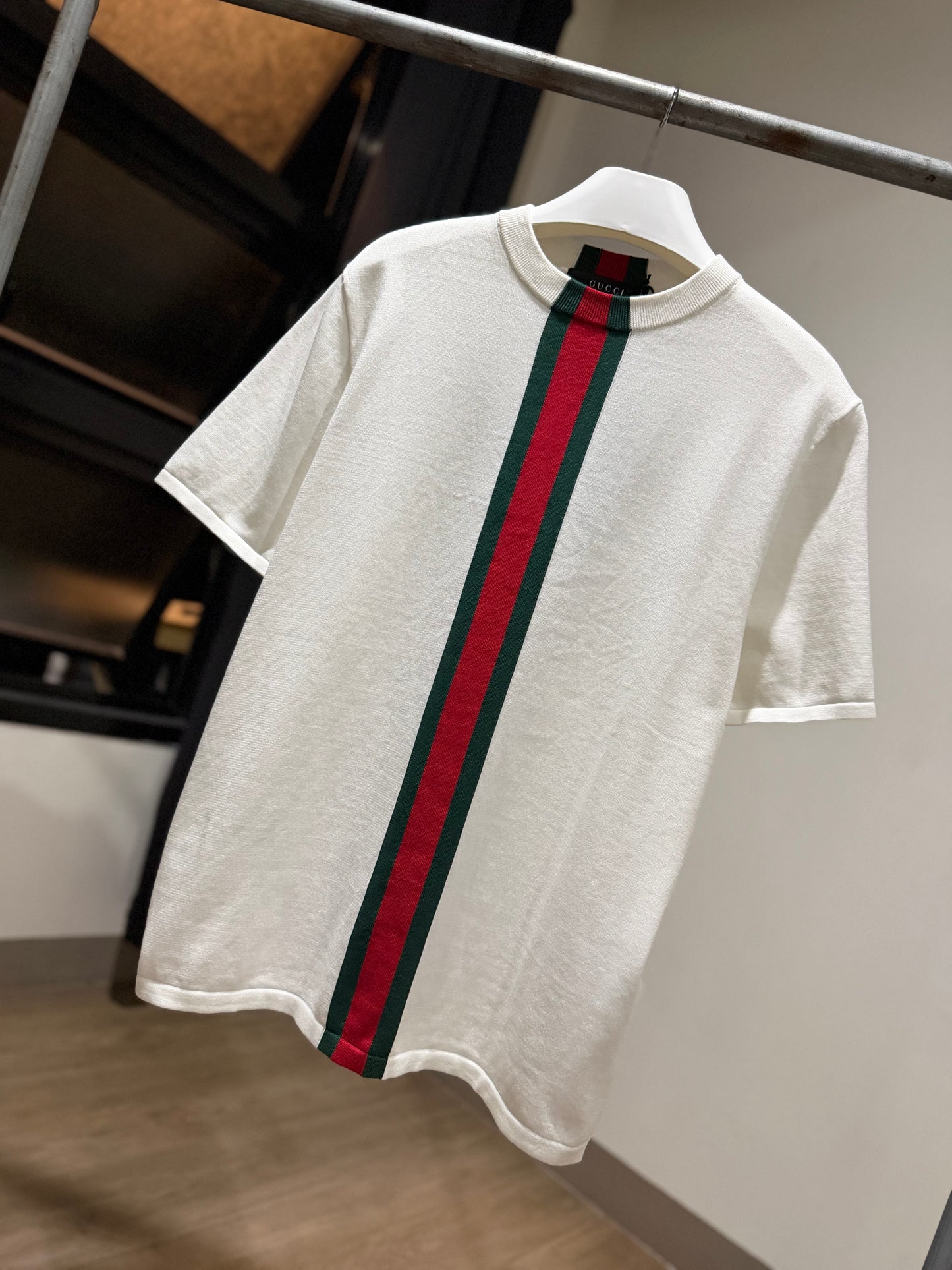 Gucci Knitted Cotton T-Shirt