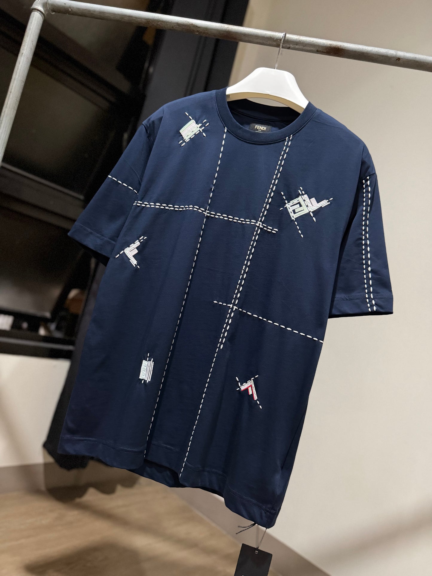 Fendi T-Shirt (Dark Blue)