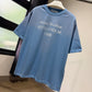 Acne Studios Sprayed Logo T-Shirt (Blue)