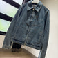 AMI de Coeur Zipped Denim Jacket
