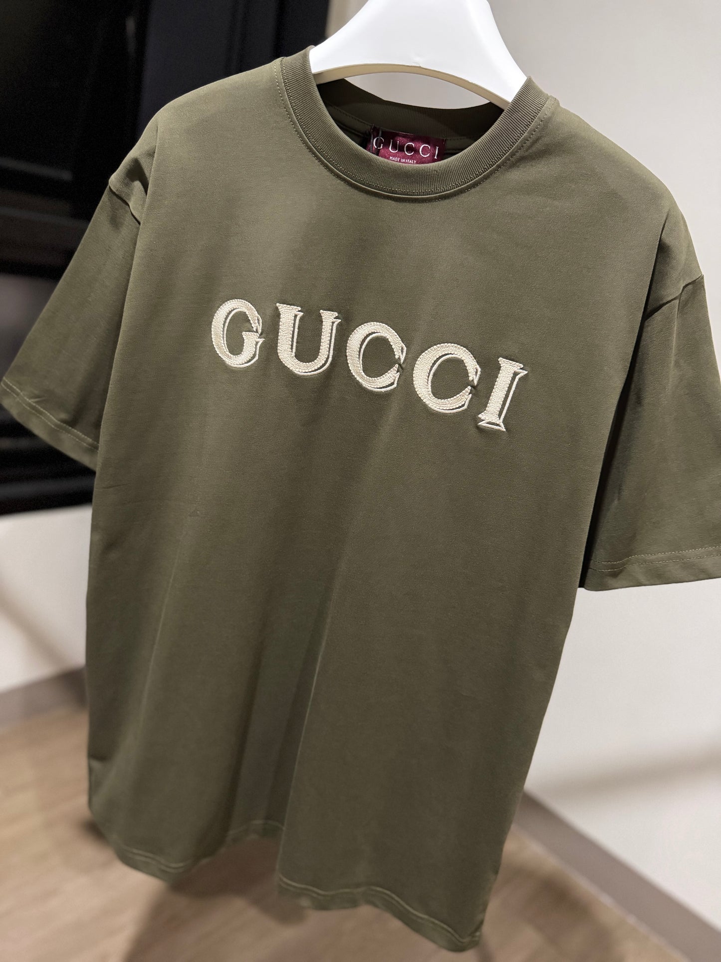 Gucci Embroidered Logo T-Shirt