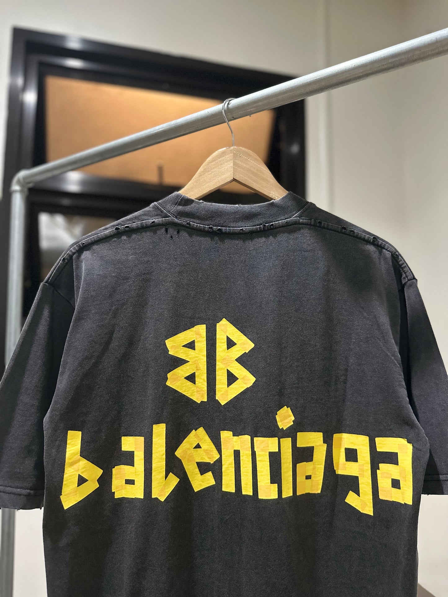 Balenciaga Tape Type T-Shirt (Acid)