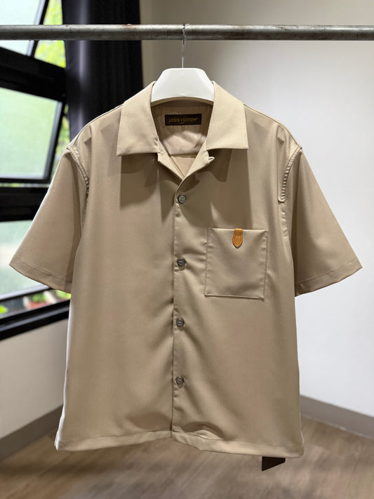 Louis Vuitton Short-Sleeved Silk Shirt