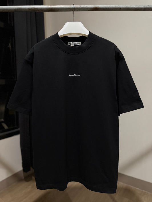 Acne Studios Embroidered Logo T-Shirt (Black)
