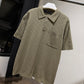 Louis Vuitton Pointelle Polo Shirt (Olive)