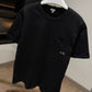 Loewe Anagram Pocket Cotton T-Shirt (Black)