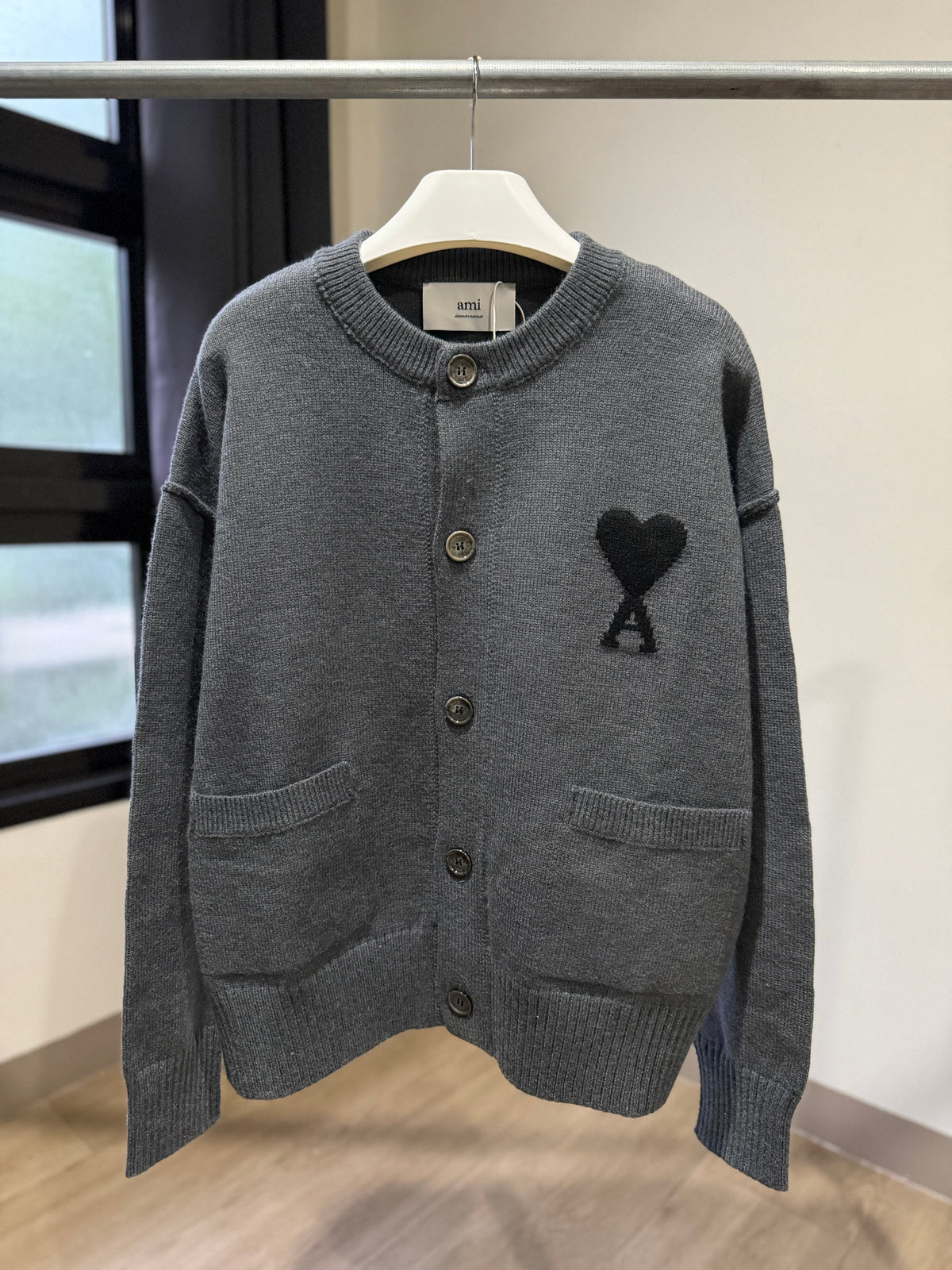 AMI de Coeur Cardigan (Gray)