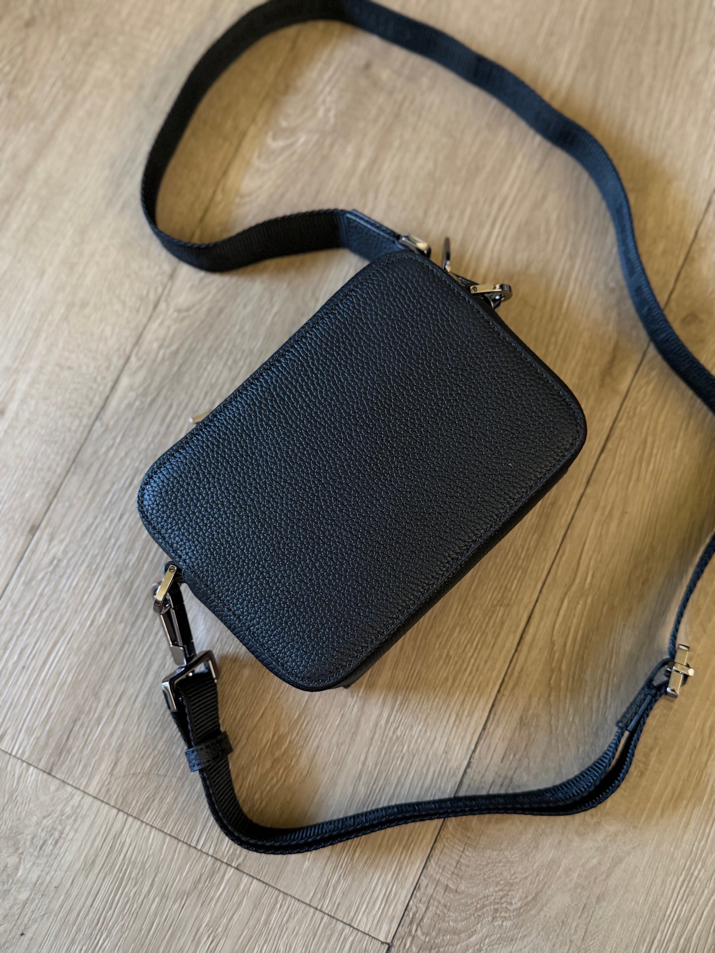 Dior CD Icon Zipped Pouch with Strap