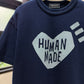 Human Made Ningensei Aizome Tee (Navy)