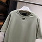 Prada Mid Logo Cotton T-Shirt (Sage)