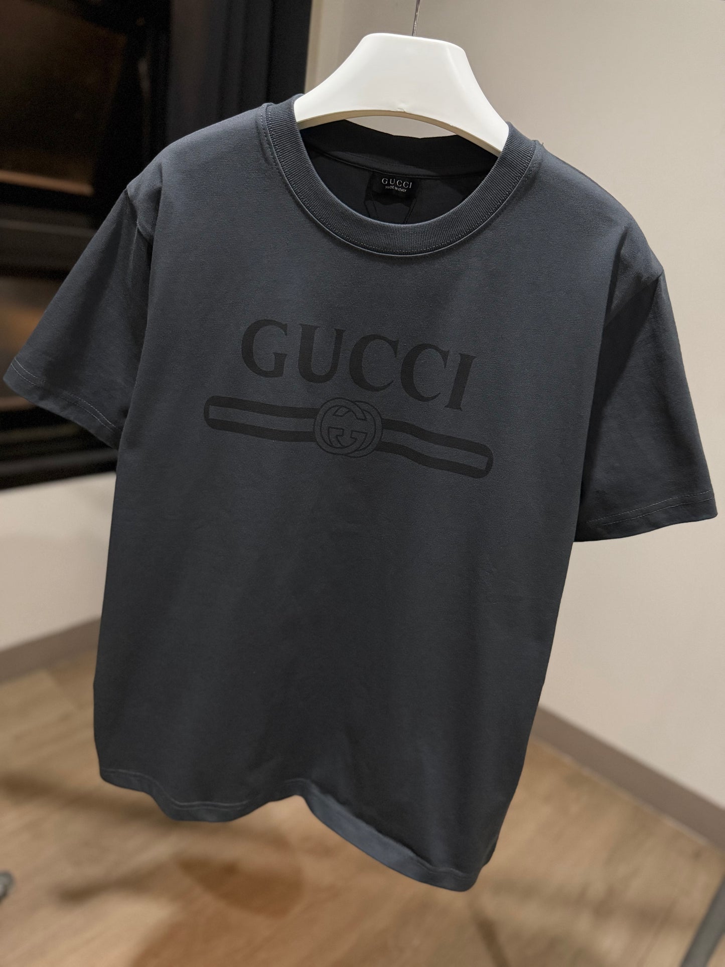 Gucci Interlocking G T-Shirt (Gray)