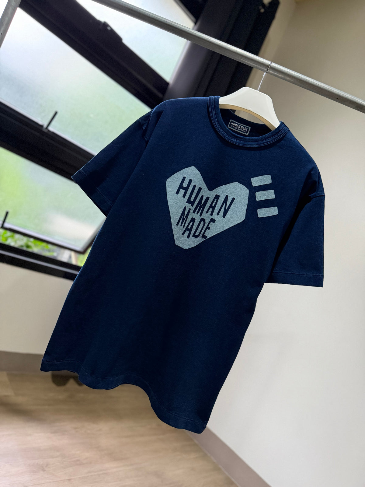 Human Made Ningensei Aizome Tee (Navy)