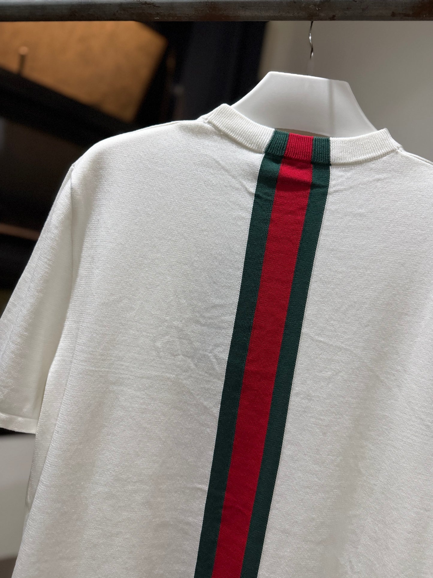 Gucci Knitted Cotton T-Shirt