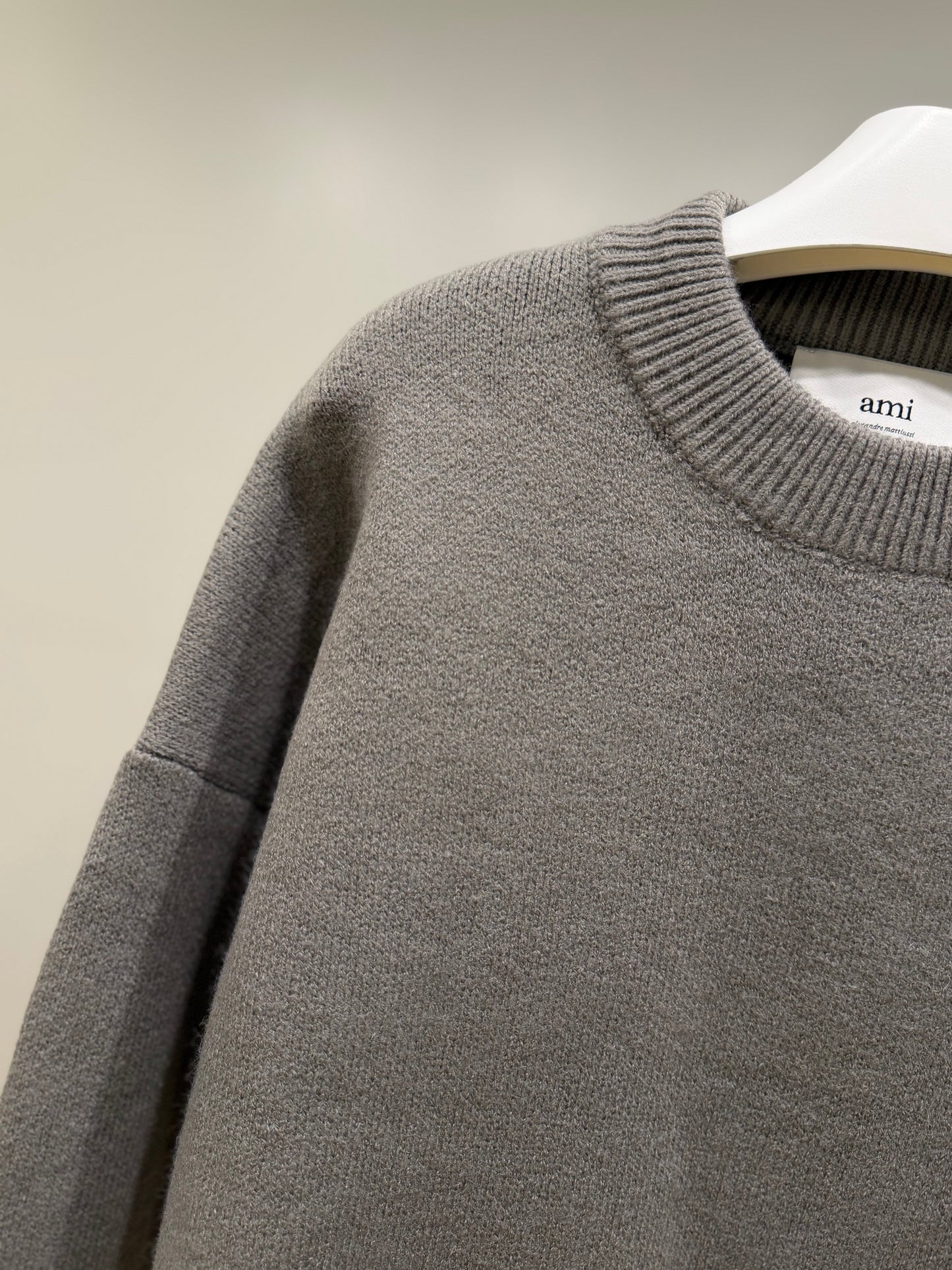 AMI de Coeur Crewneck Sweater (Gray)