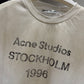 Acne Studios Sprayed Logo T-Shirt (White)