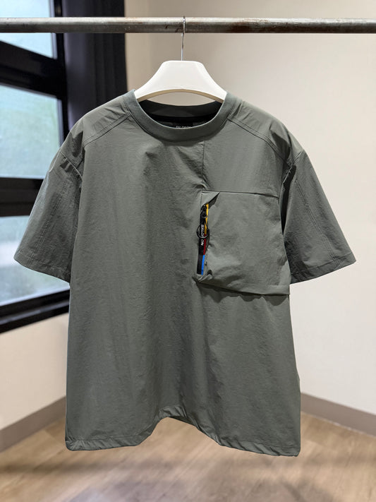 Salomon Pocket Blast Cool Touch Tee (Gray)