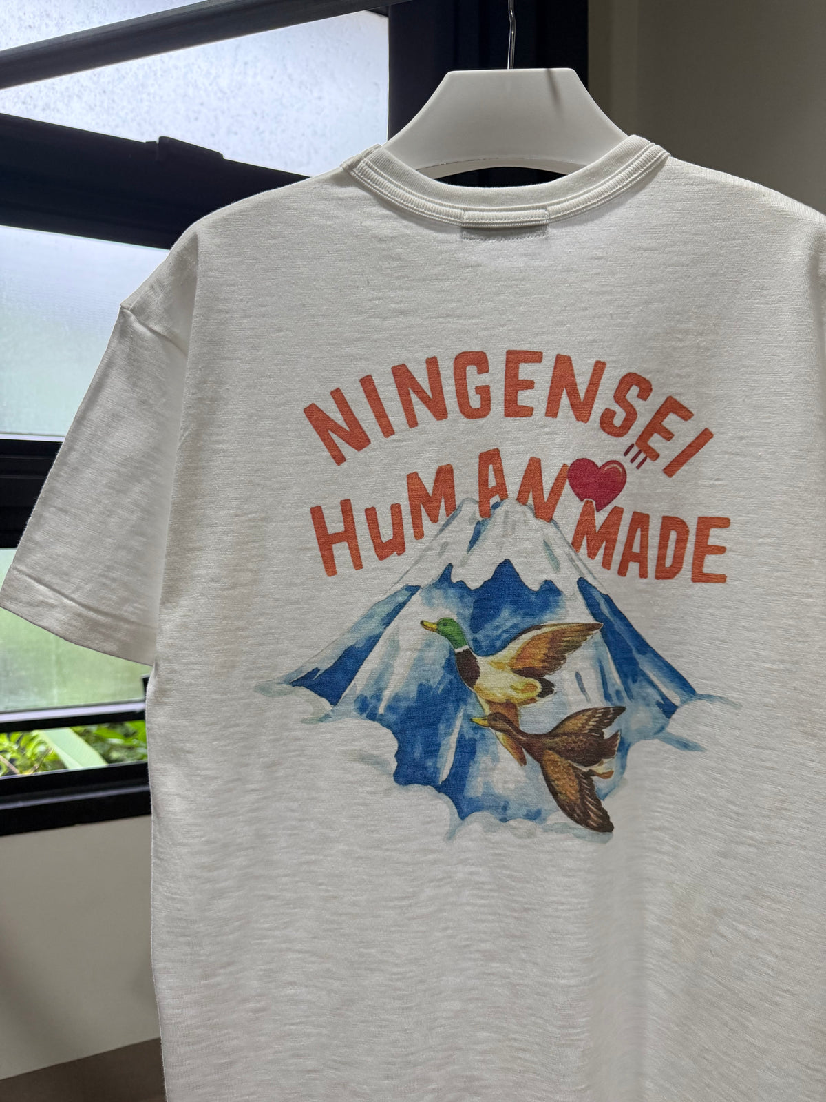 Human Made Ningensei Aizome Tee II (White)