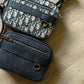 Dior Mini Safari with Strap (Oblique Black)