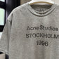 Acne Studios Sprayed Logo T-Shirt (Gray)