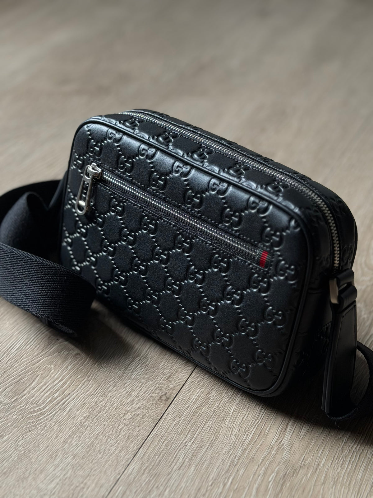 Gucci GG Emblem Small Crossbody Bag