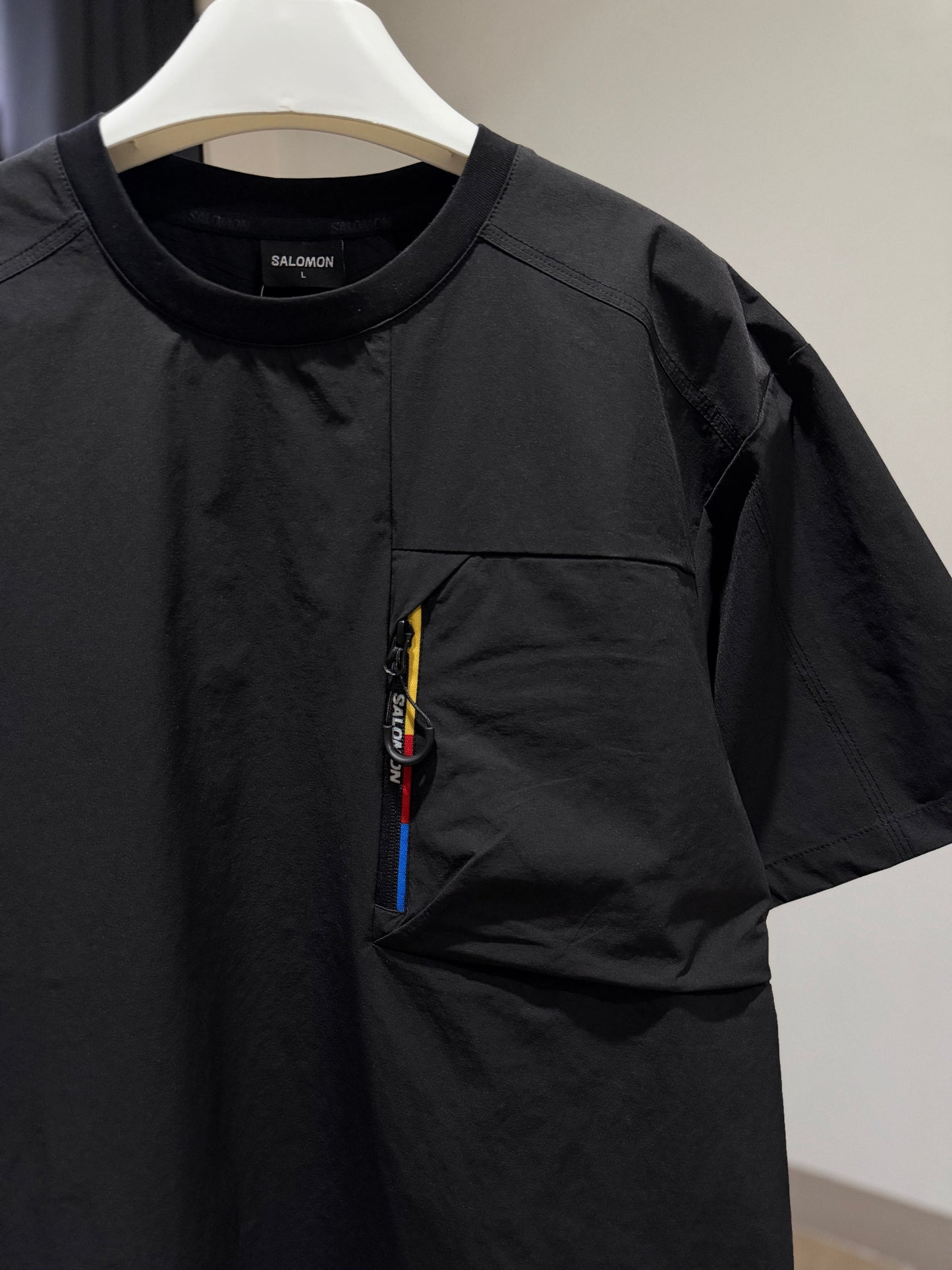 Salomon Pocket Blast Cool Touch Tee (Black)