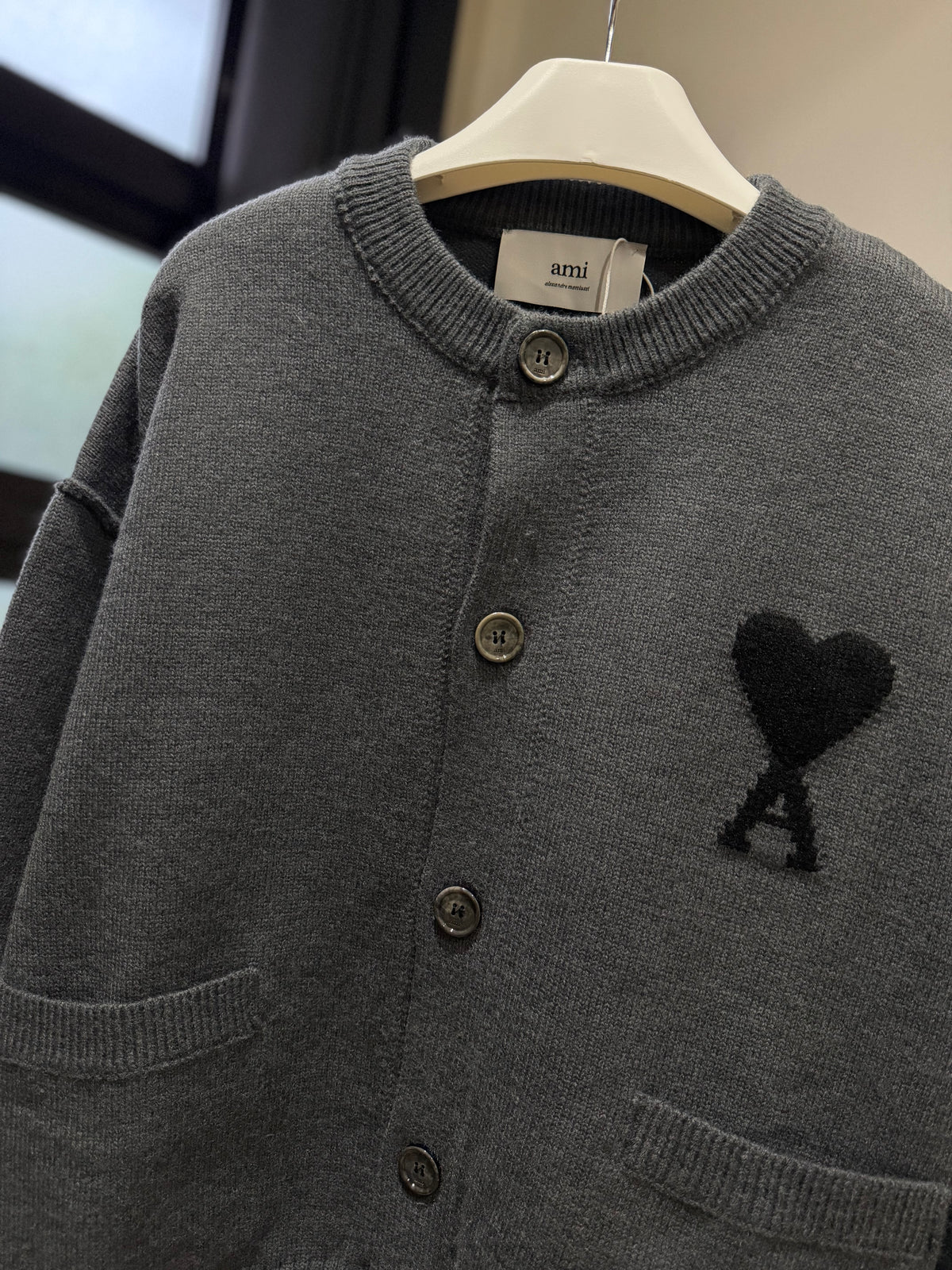 AMI de Coeur Cardigan (Gray)