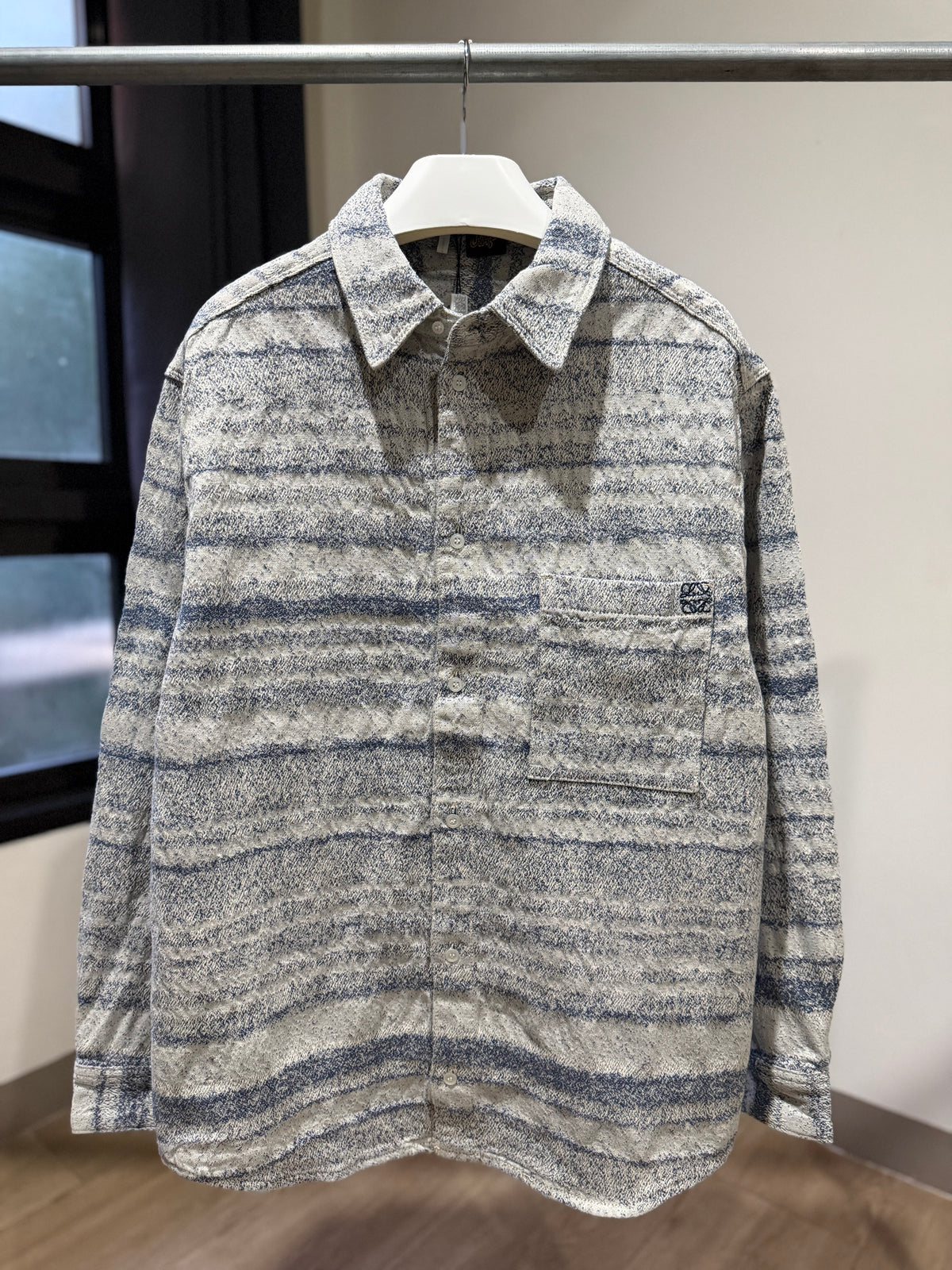Loewe | Paula Ibiza Cotton Denim Shirt (Blue)