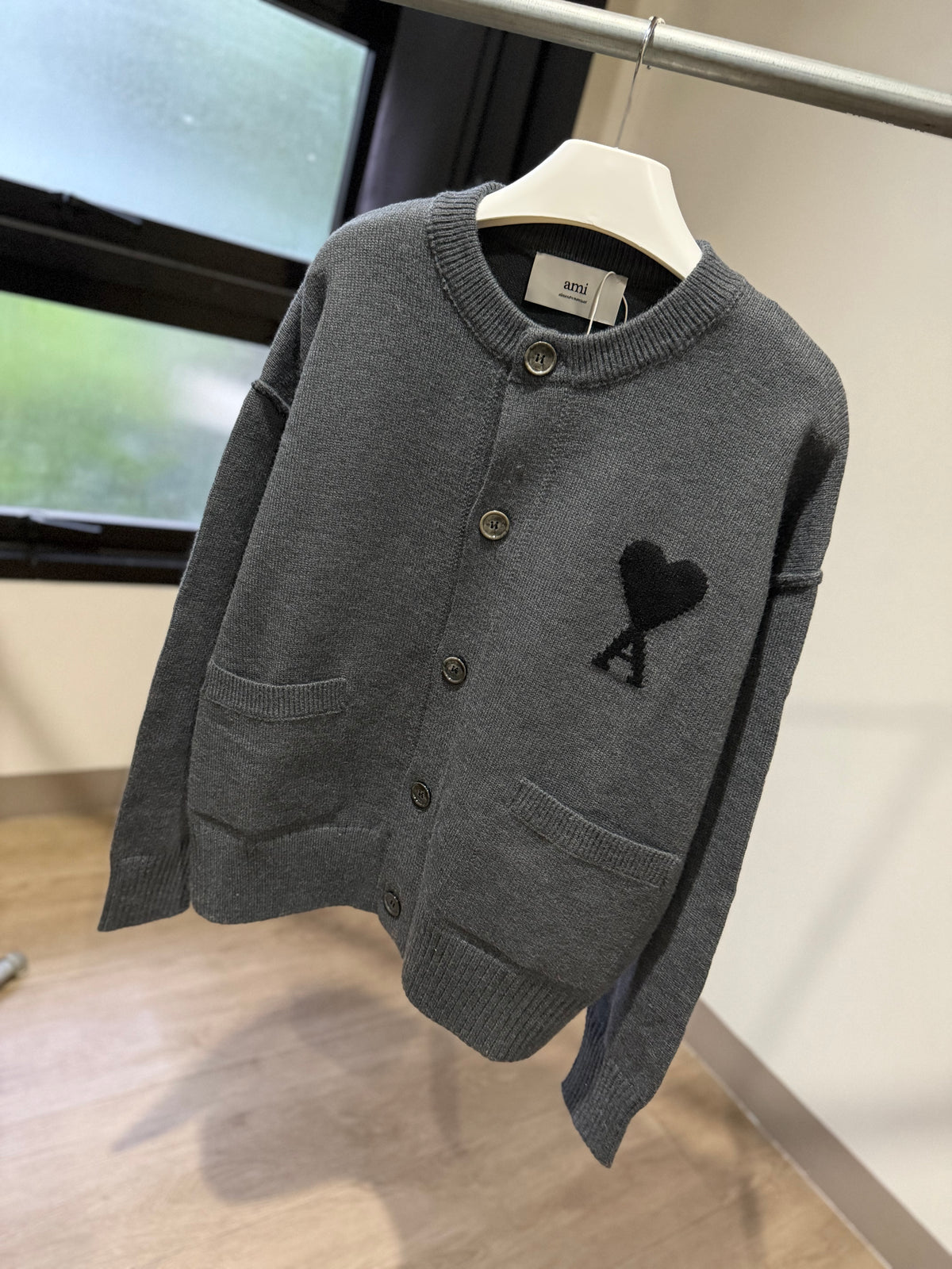AMI de Coeur Cardigan (Gray)