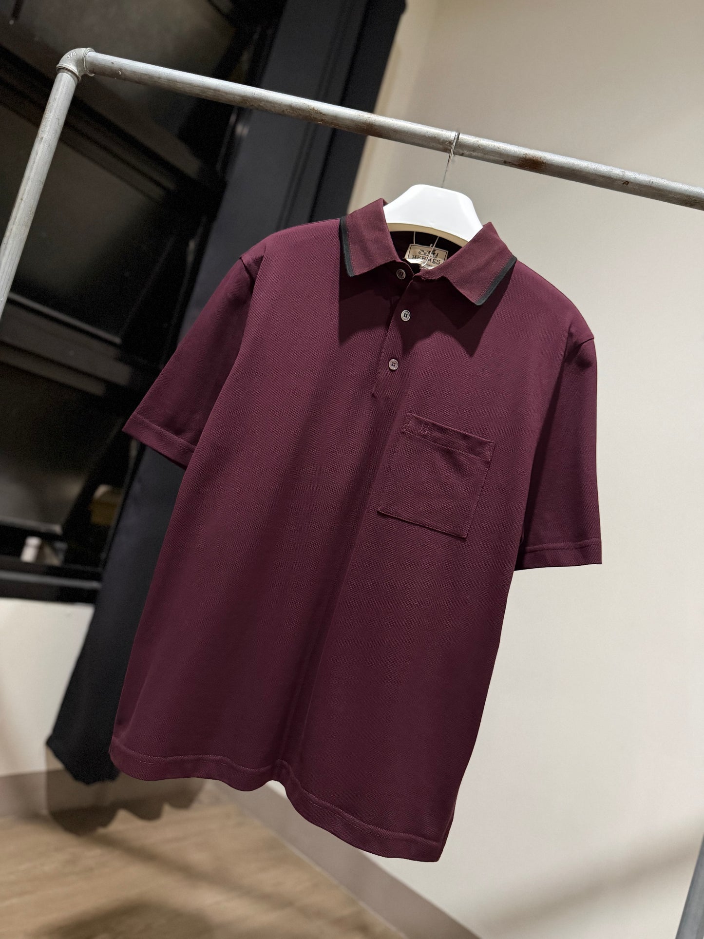 Hermes Polo Shirt (Bourgogne)