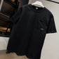 Loewe Anagram Pocket Cotton T-Shirt (Black)