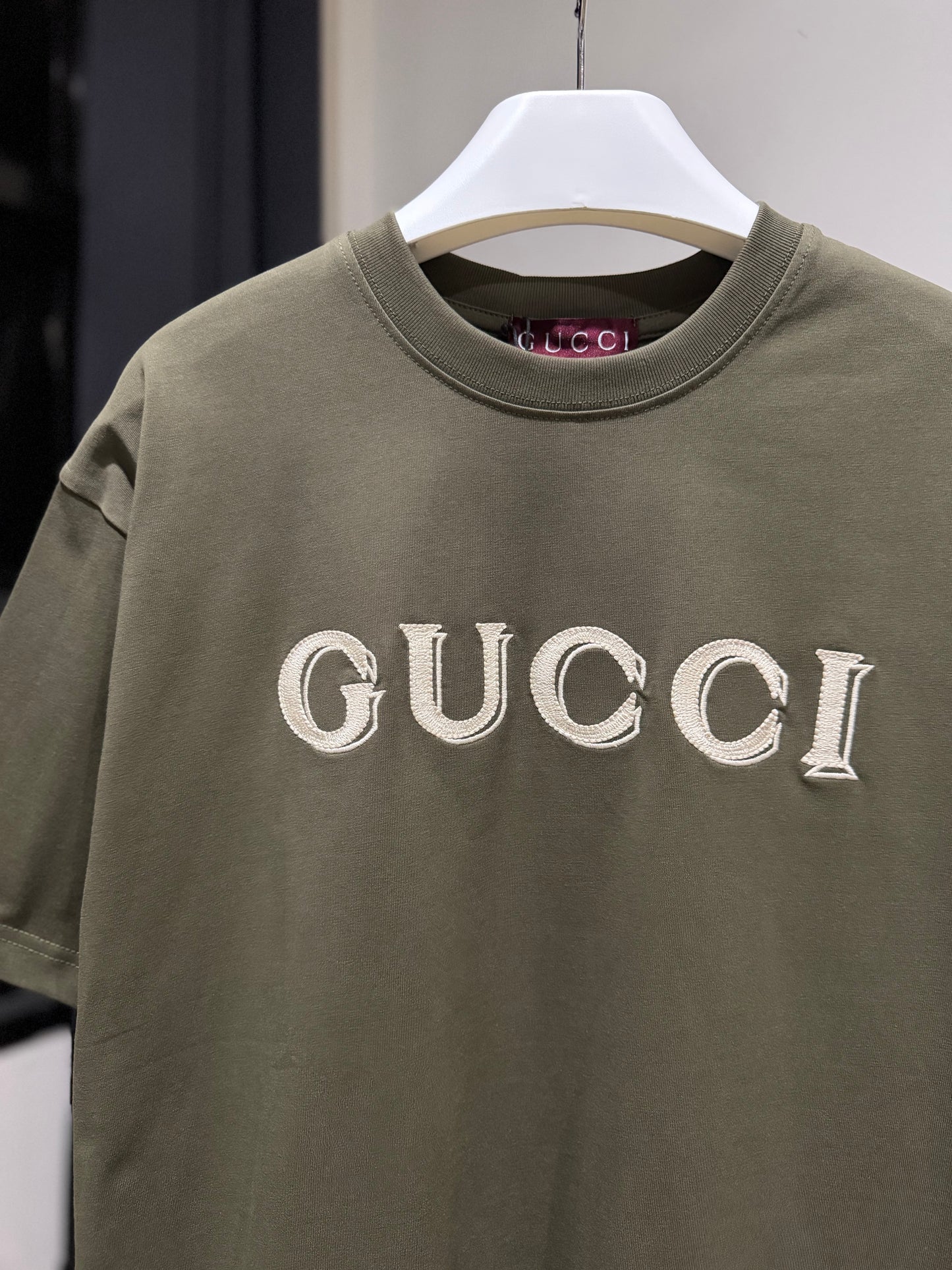 Gucci Embroidered Logo T-Shirt